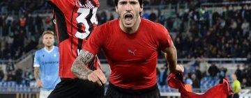 AC Milan z zadetkom v 92. minuti do vodstva v Serie A