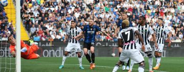 Udinese izgubil proti milanskem Interju