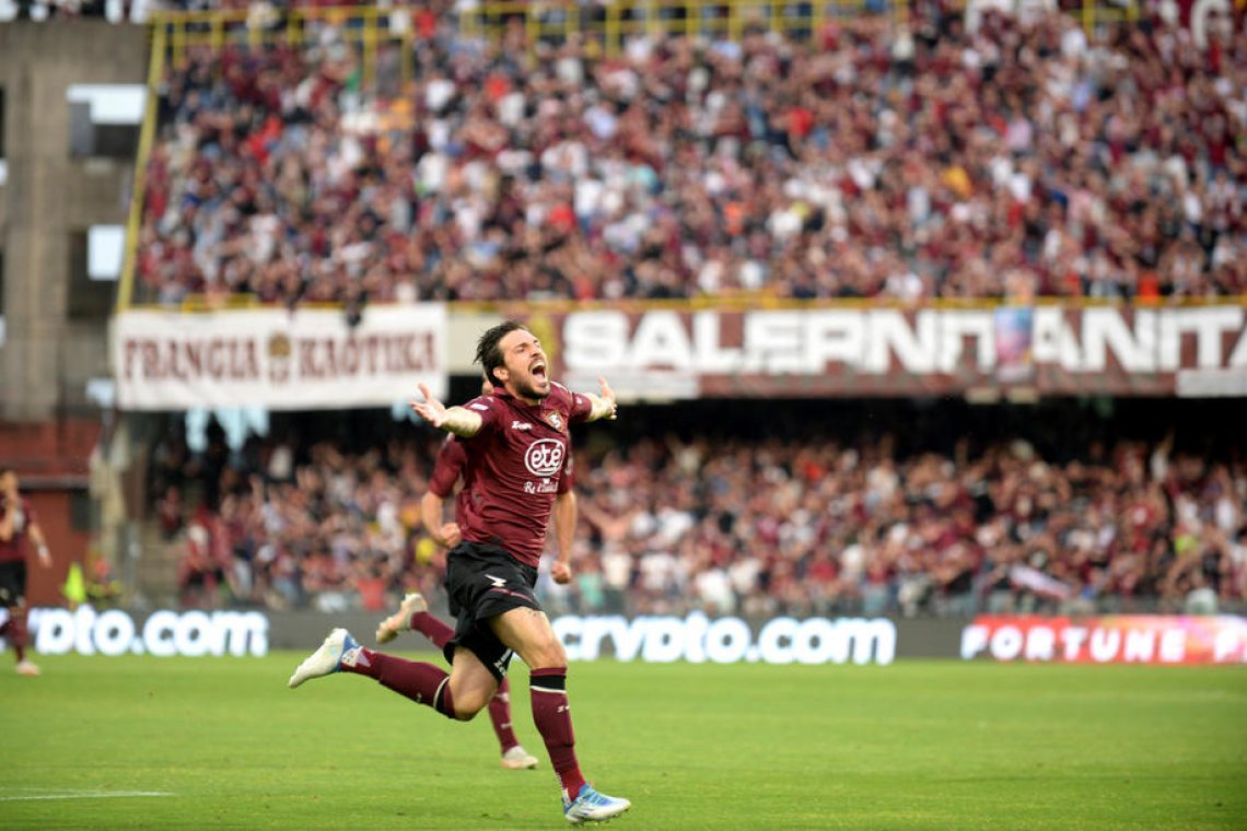 Salernitana dobila pomembne tri točke v boju za obstanek