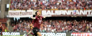 Salernitana dobila pomembne tri točke v boju za obstanek