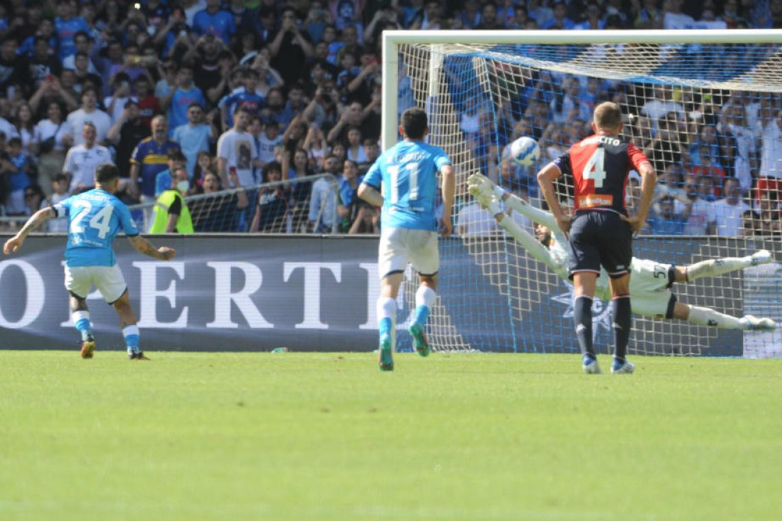 Napoli do zmage na zadnji domači tekmi Insigneja