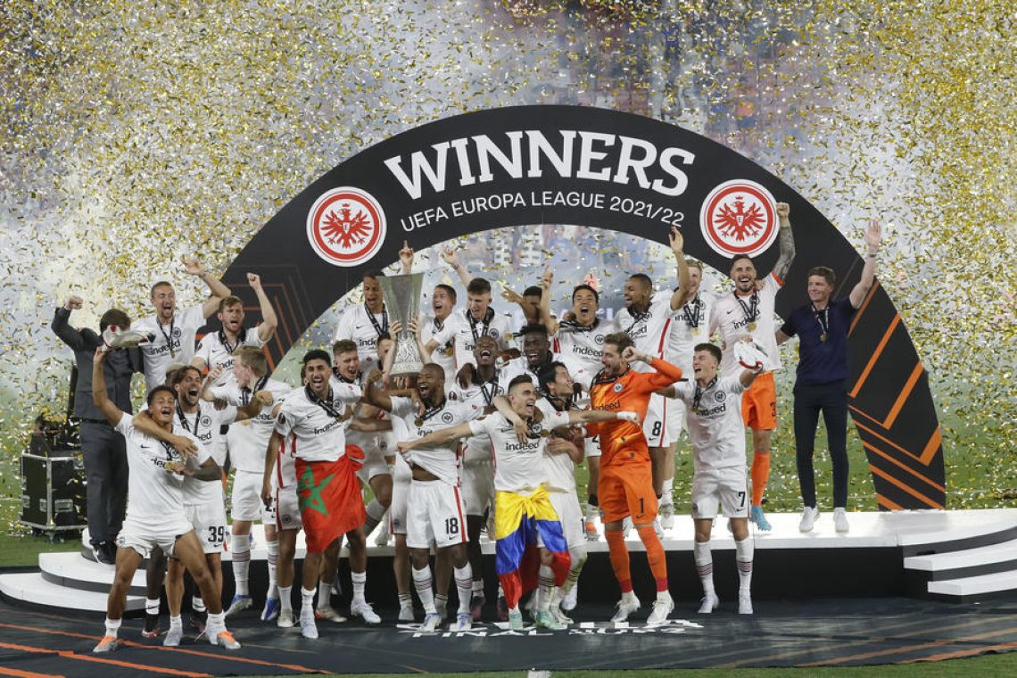Eintracht Frankfurt zmagovalec nogometne evropske lige