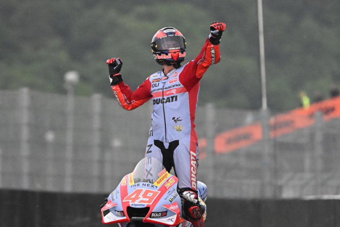 Di Giannantonio prvič do najboljšega startnega položaja v motoGP