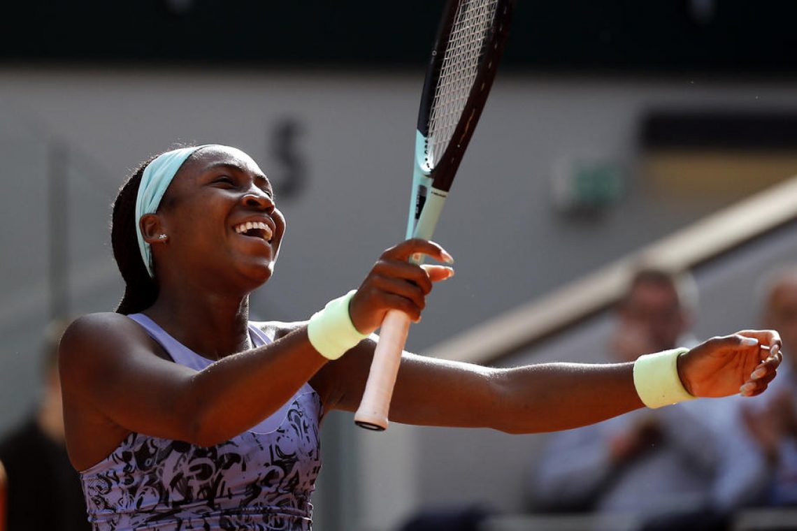 Coco Gauff v finalu OP Francije tako med posameznicami kot v dvojicah