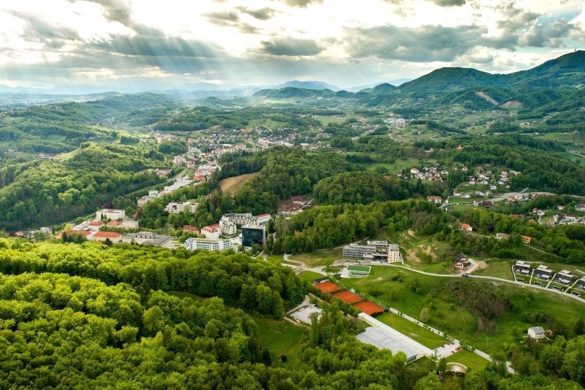 Dela na nadhodu Sonce v Rogaški Slatini v zaključni fazi