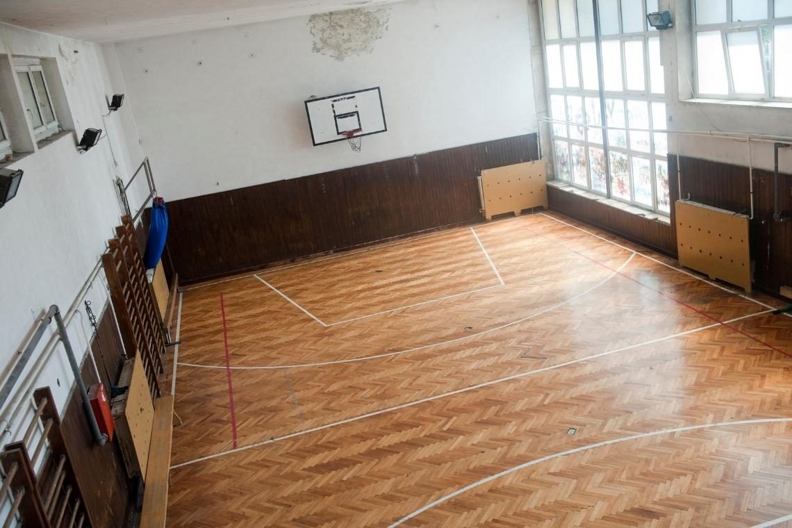 Pri podružnični osnovni šoli Solčava gradijo telovadnico