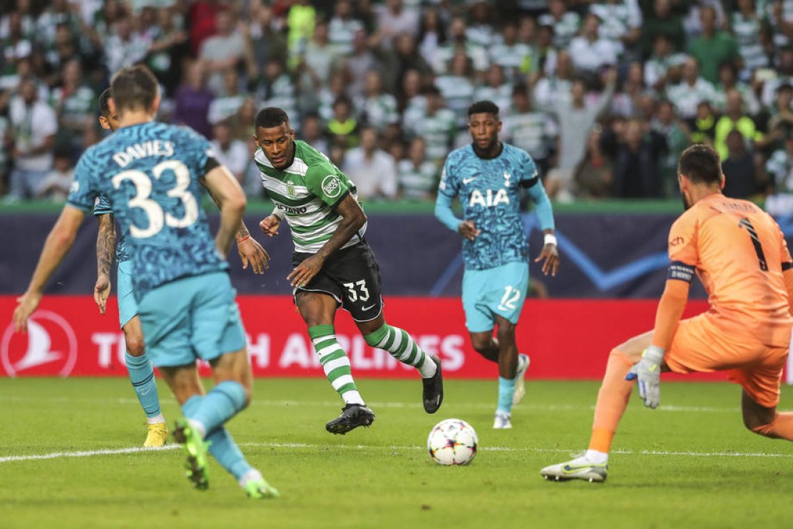 Sporting proti Tottenhamu potrdil točke iz Frankfurta