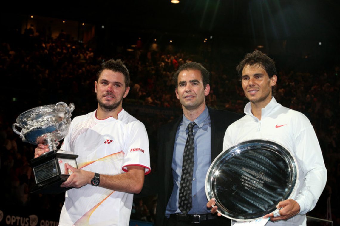 Legendarni Pete Sampras se je poklonil Rogerju Federerju