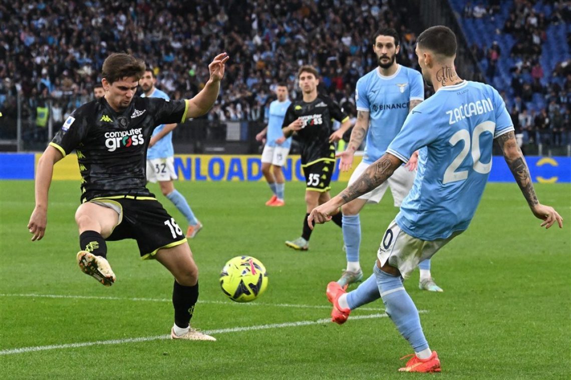 Empoli v izdihljajih do točke pri Laziu