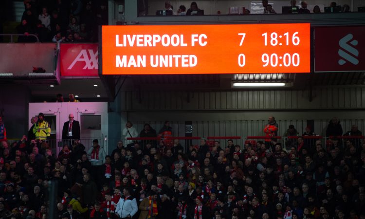 Liverpool ponižal Manchester United