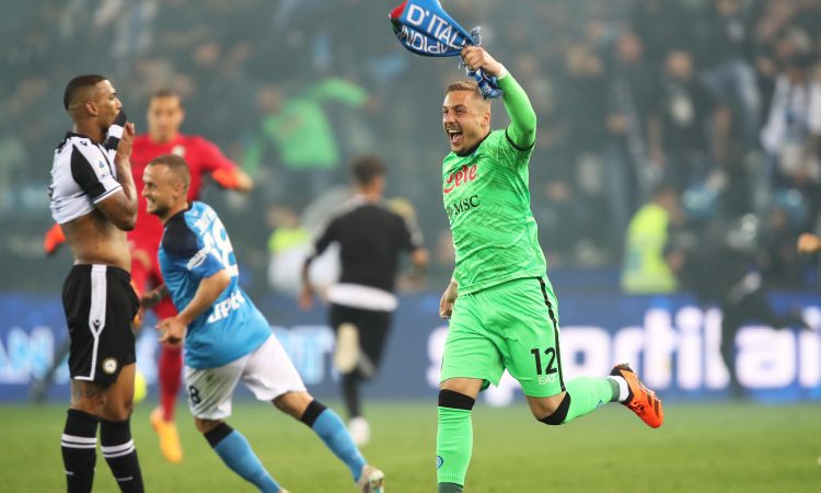 Napoli v Vidmu prišel do tretjega naslova prvaka