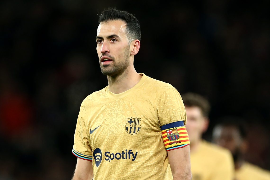 Busquets bo po koncu sezone zapustil Barcelono