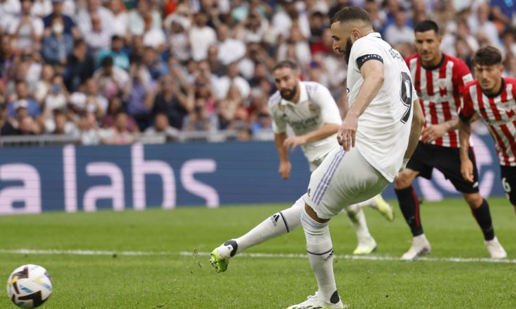 Real z zadnjim golom Benzemaja ubranil drugo mesto pred Atleticom