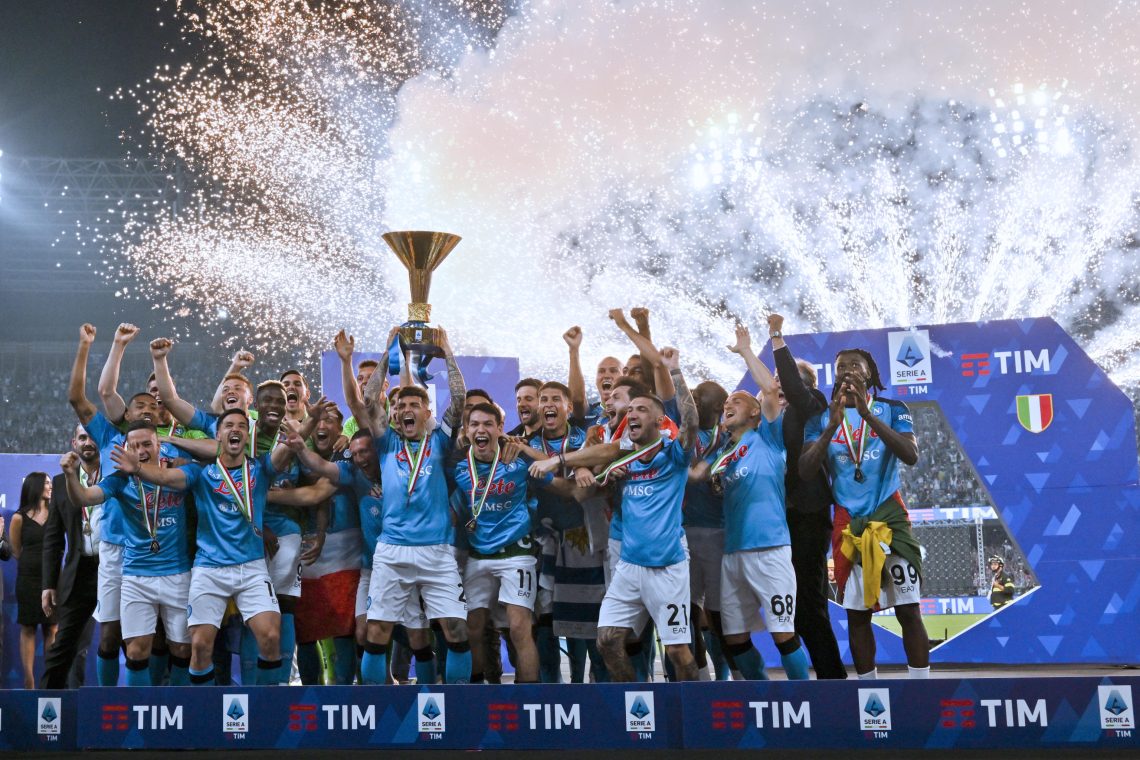 Napoli zaznamoval serie A, slovo Verone, Cremoneseja in Sampdorie