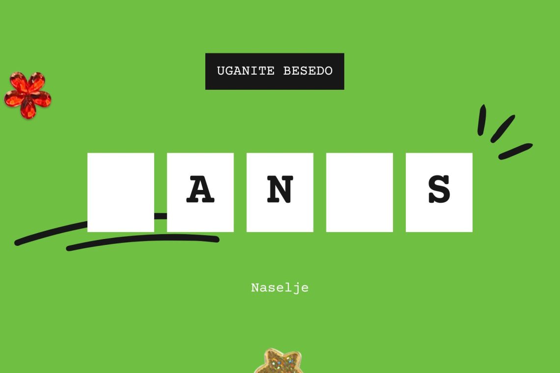 Uganite besedo #3160