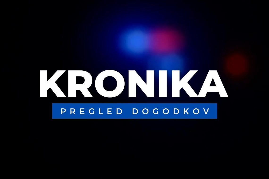 Kronika v zadnjih 24 urah