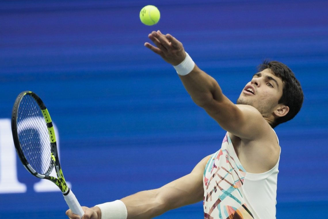 Alcaraz in Sabalenka gladko v četrtfinale, stop za Pegulo in Jabeur