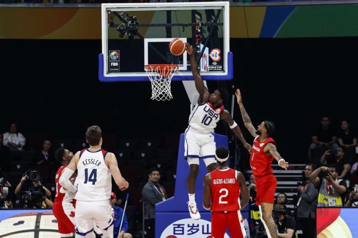 NBA v Manili, Kanadčani nad Američani do brona
