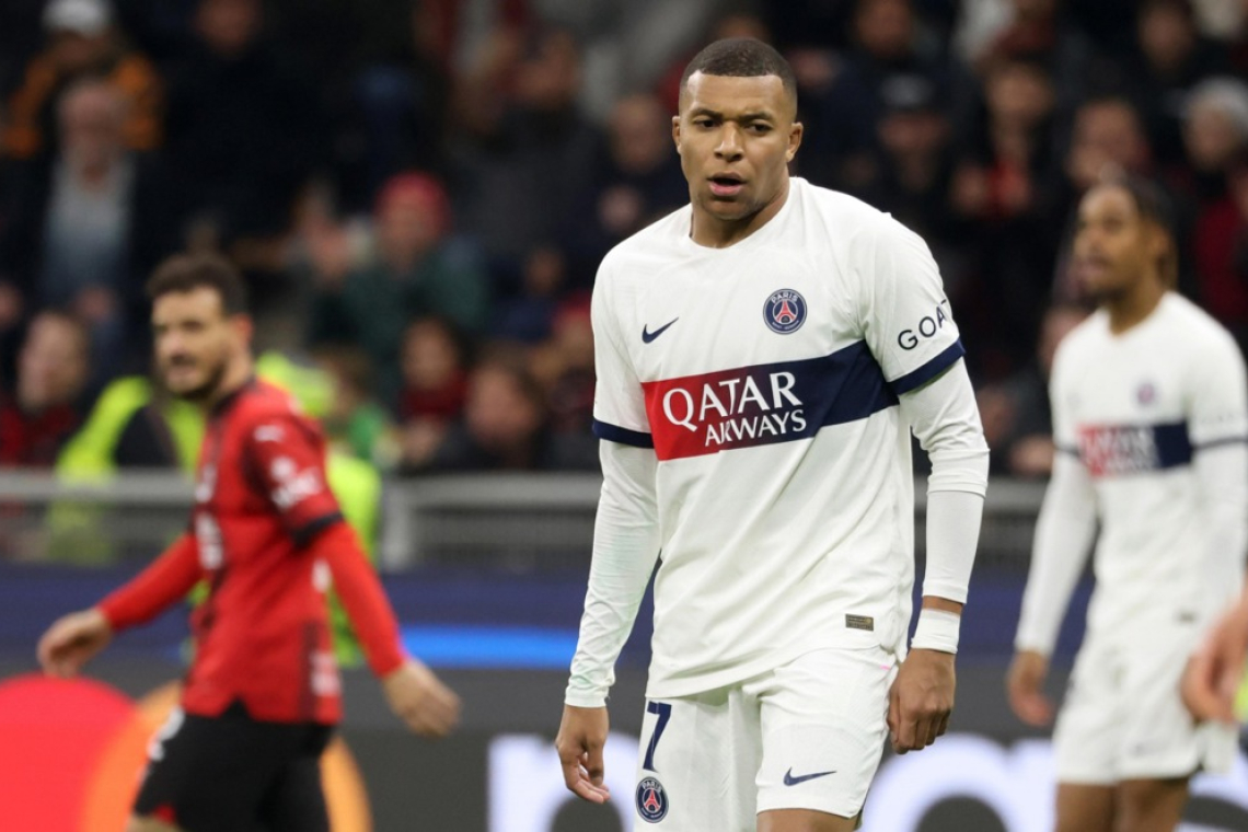 Mbappe blestel ob zmagi PSG
