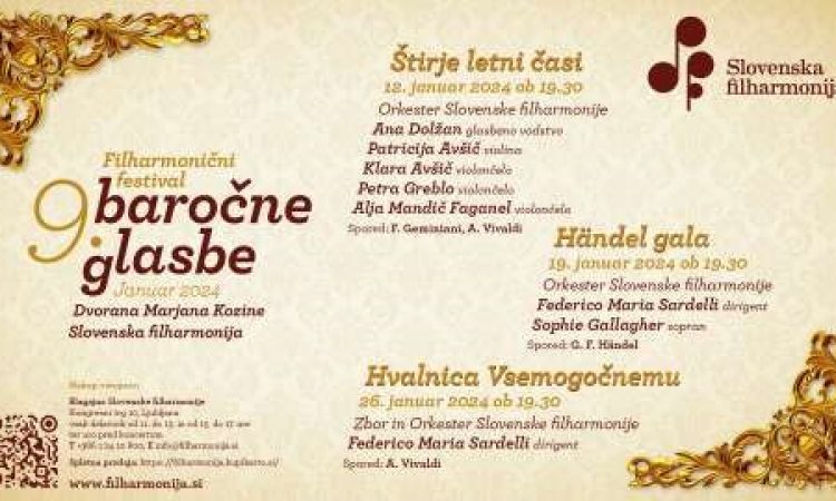 9. Filharmonični festival baročne glasbe