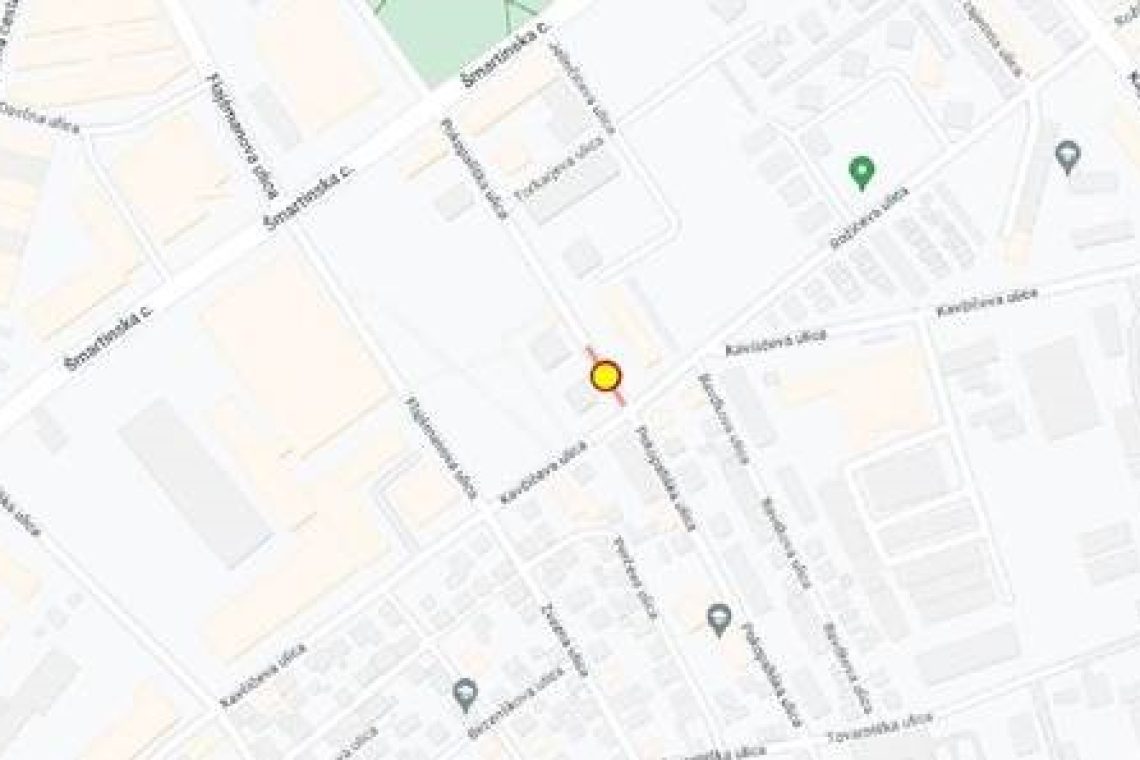 V Ljubljani zapora Pokopališke ulice 