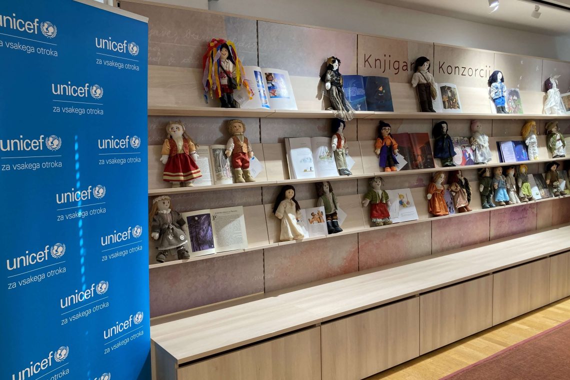 UNICEF-ove punčke iz cunj v podobi knjižnih junakov