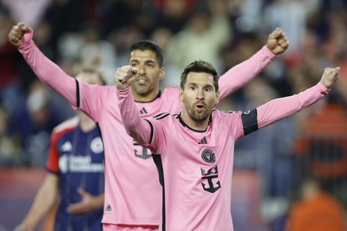 Messi postavil dva rekorda MLS ob visoki zmagi Miamija