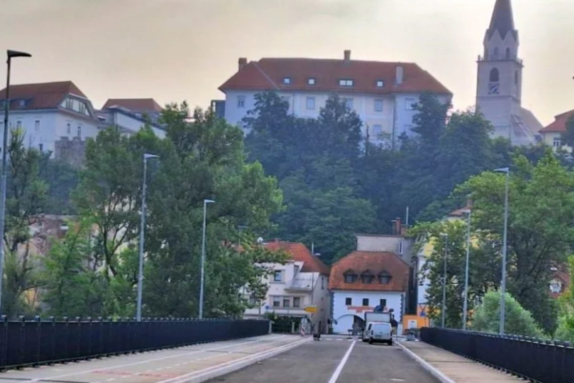 Po mostu čez Savo bo danes stekel promet