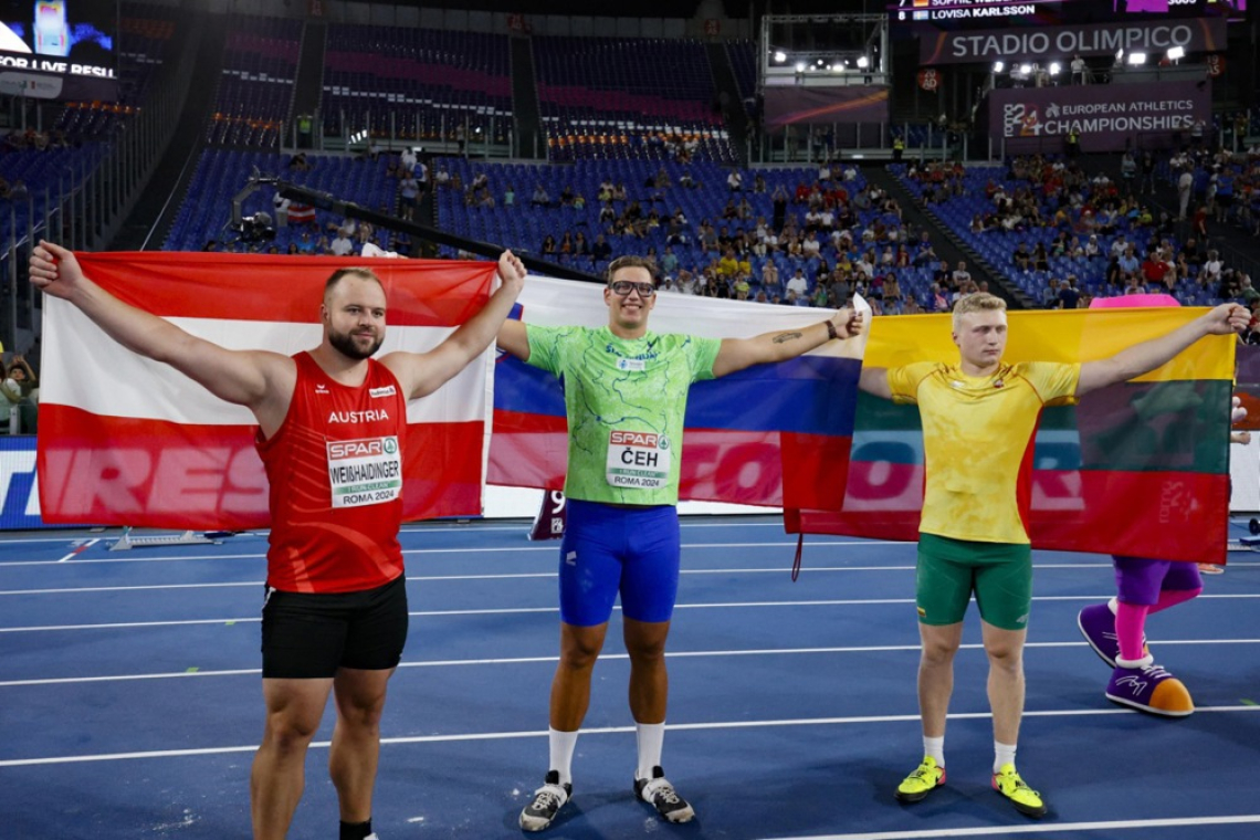 Sedmerica slovenskih atletinj in atletov potrjenih za OI v Parizu