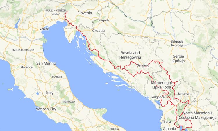 Uradno je zaživela kolesarska pot po zahodnem Balkanu Trans Dinarica
