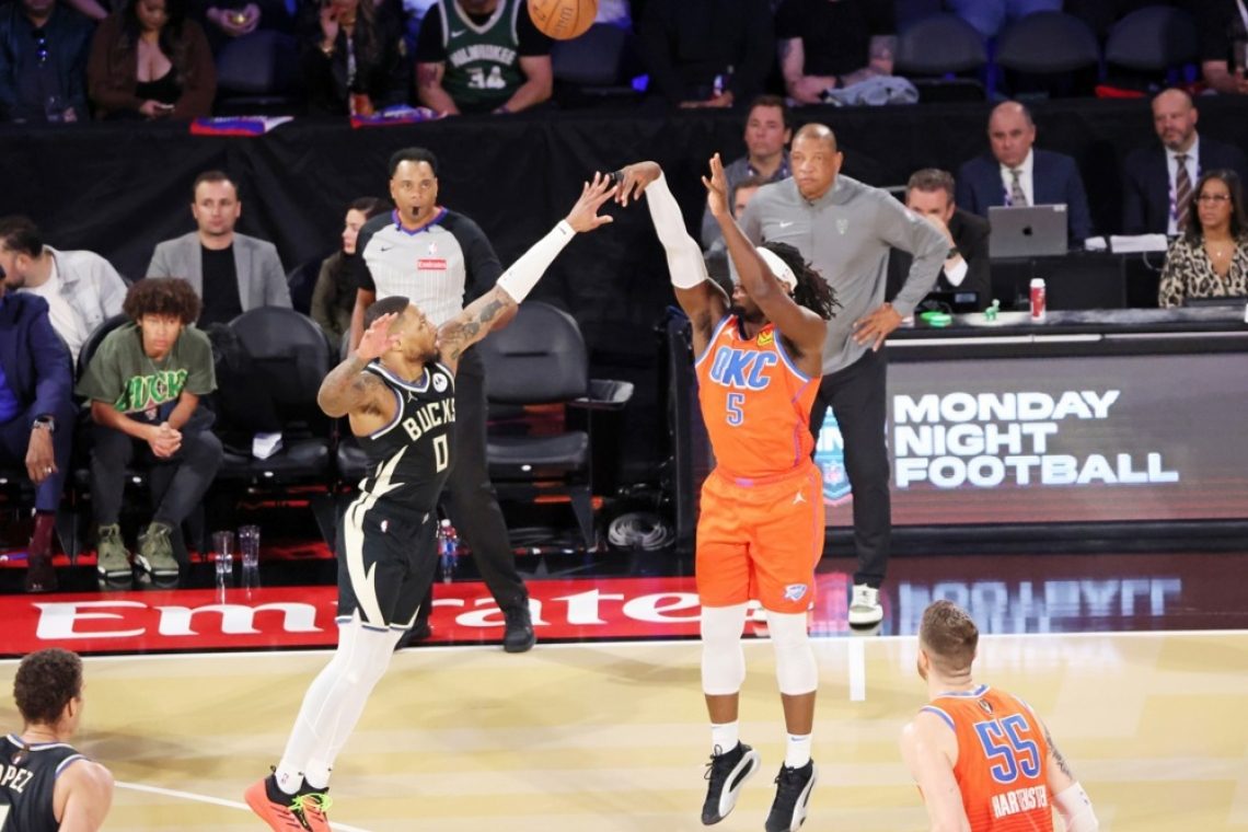 Oklahoma za 15. zaporedno zmago boljša od prvakov NBA