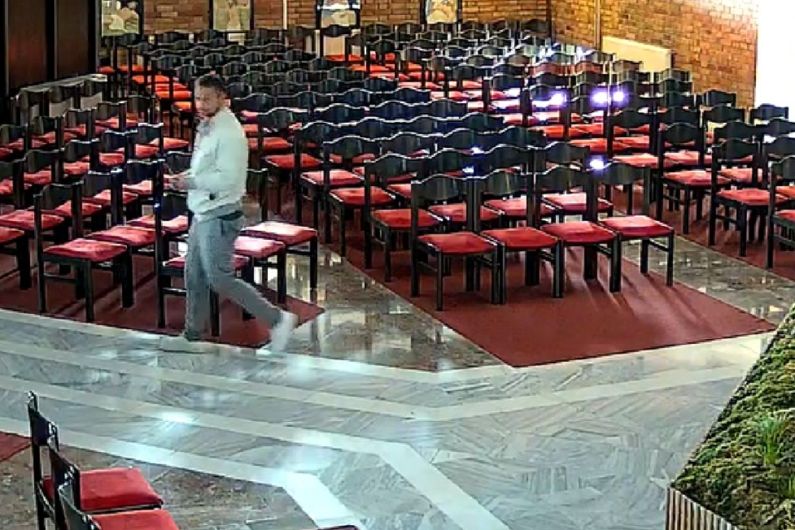 Tatvina denarja iz cerkve v Radencih, policija prosi za pomoč