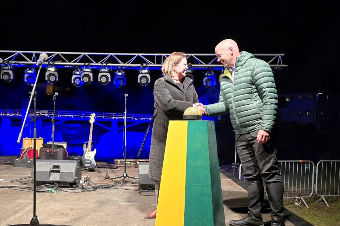 V Škofji Loki odprli Hudičevo brv kot del popoplavne obnove