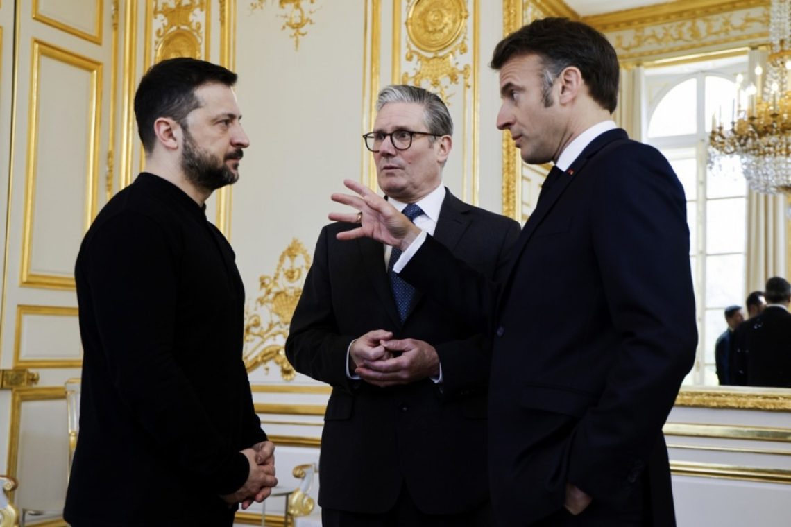Macron zavrnil Putinove pogoje, EU ostaja neomajna pri sankcijah proti Rusiji