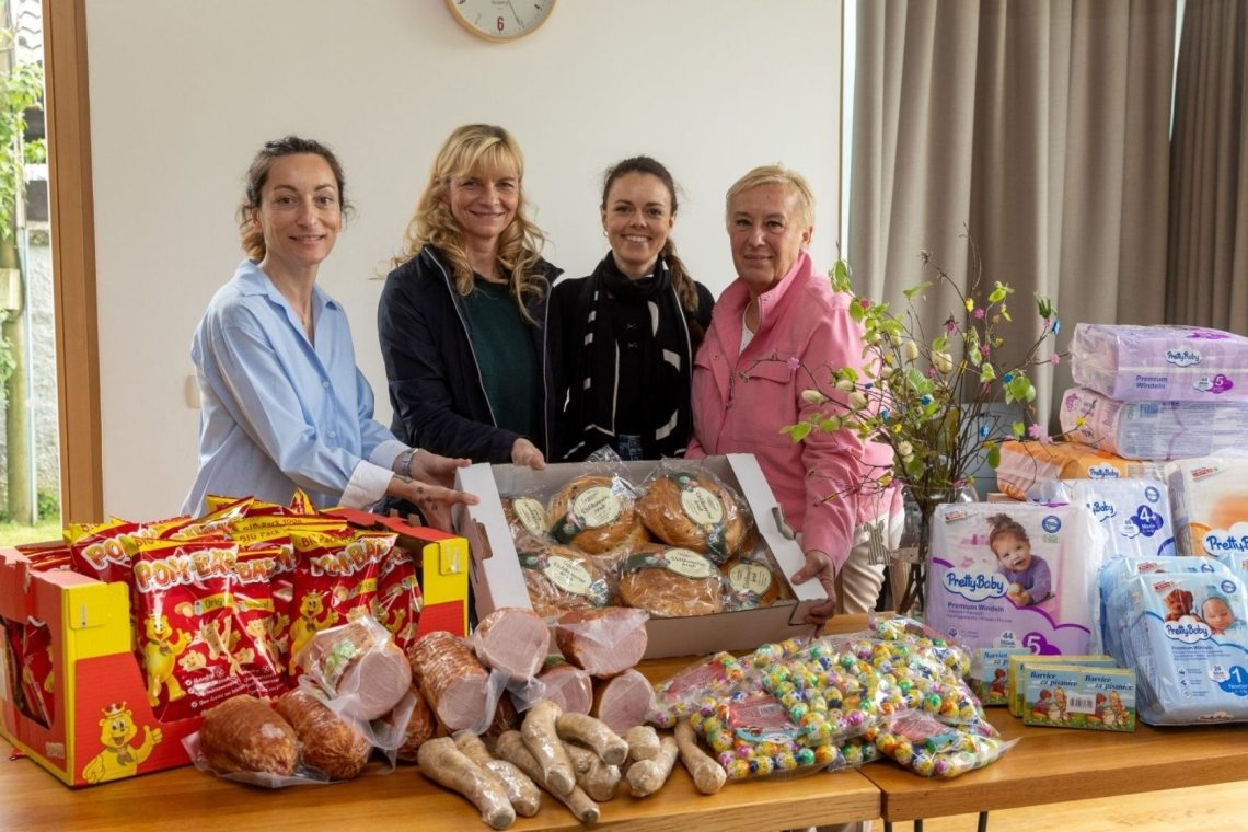 Spar tudi letos obdaril materinske domove in prvič tudi študentske družine