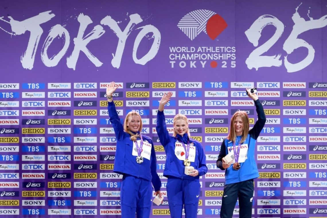 Slovenska atletika se iz Tokia vrača z medaljo Tine Šutej
