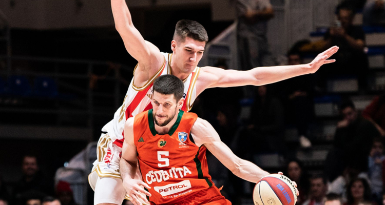 Cedevita Olimpija brez možnosti v Beogradu