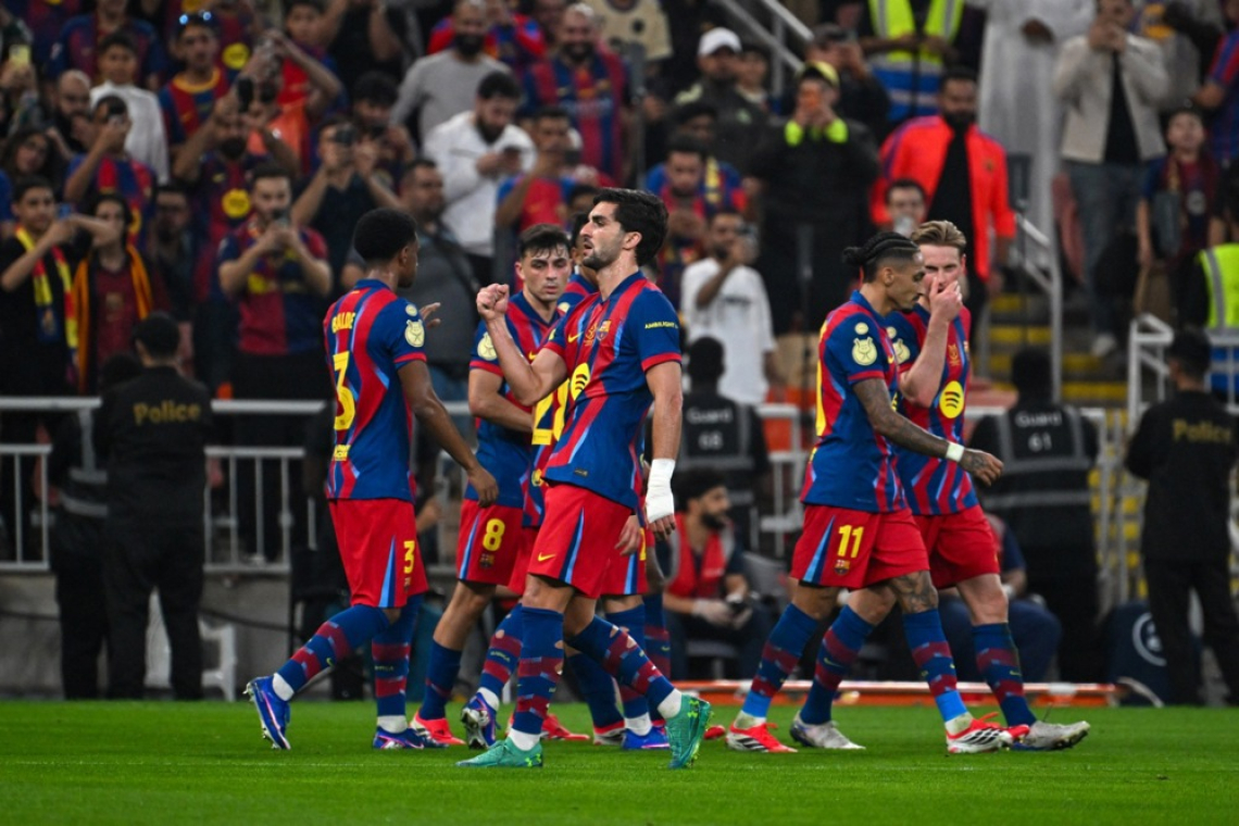 El clasico v finalu španskega superpokala