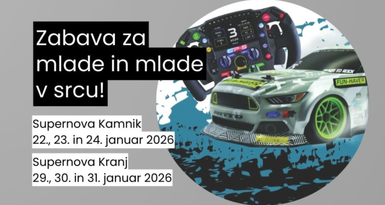 RC Fun Park bo januarja navdušil obiskovalce Kamnika in Kranja