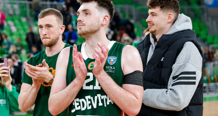 Cedevita Olimpija v Stožicah proti Chemnitzu za četrtfinale EuroCupa