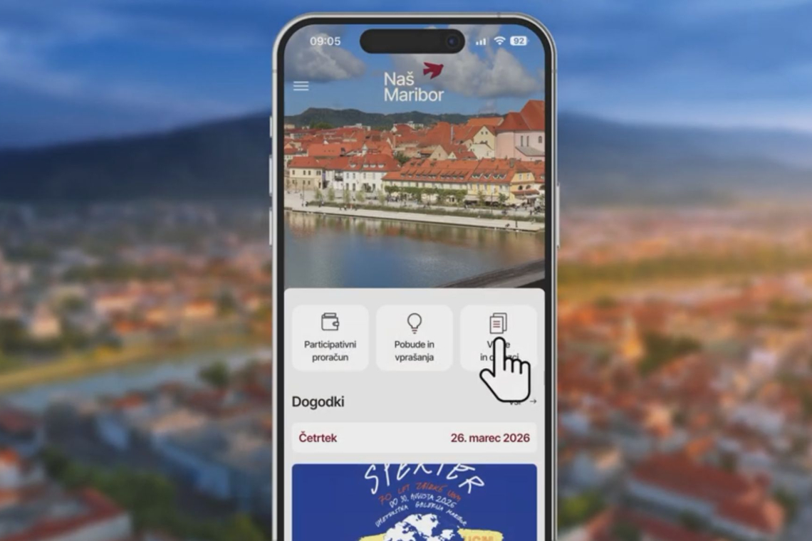Maribor dobil novo mobilno aplikacijo za občane