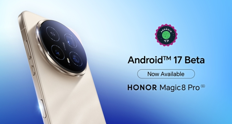HONOR Magic8 Pro med prvimi z Androidom 17 Beta 3
