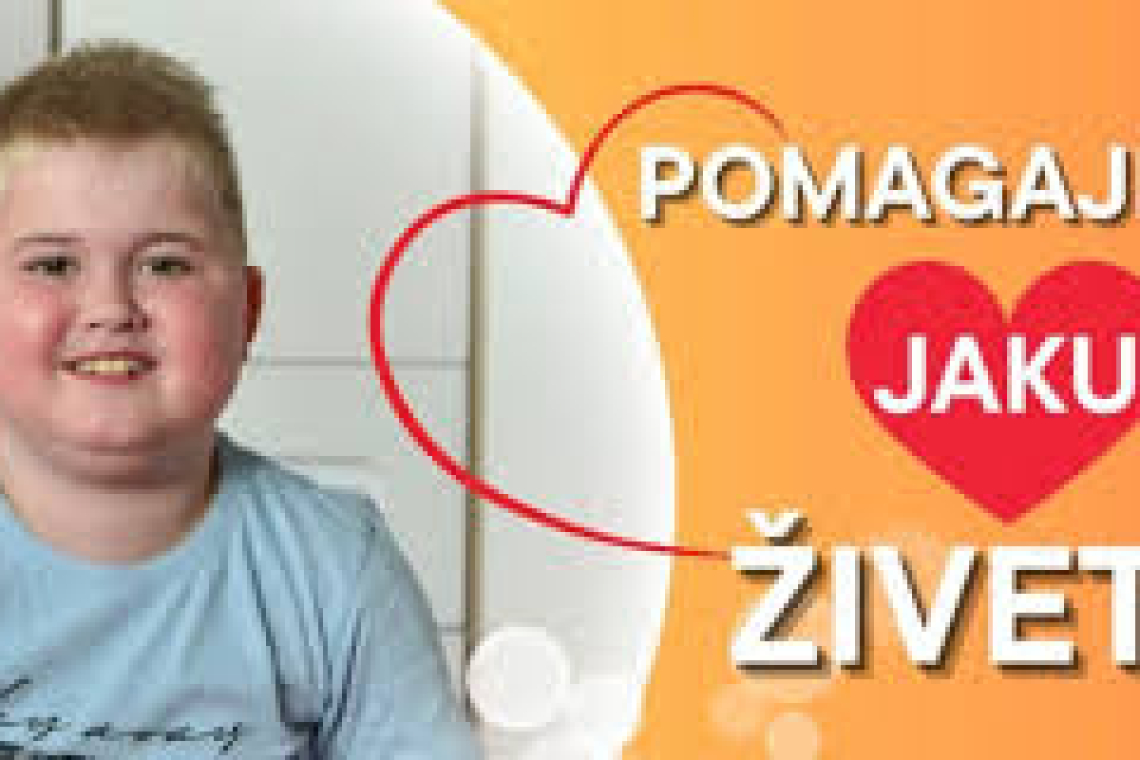 Za zdravljenje devetletnega Jake zbrali 2,5 milijona evrov